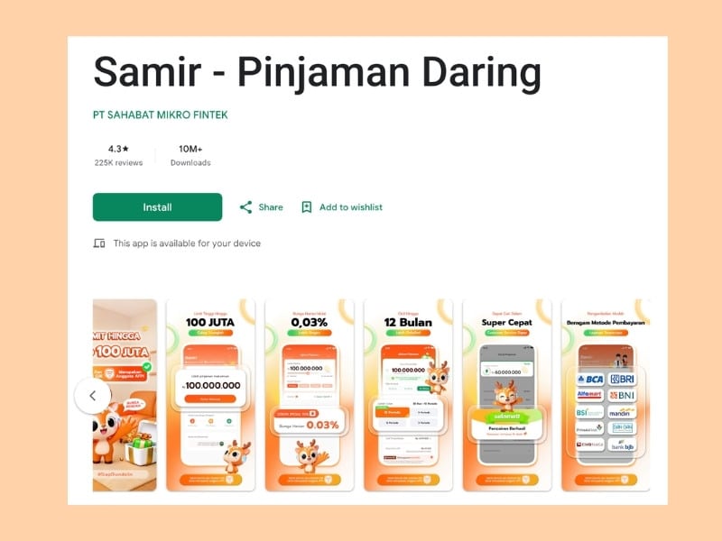Samir Aplikasi Apa Pinjaman Online atau Paylater